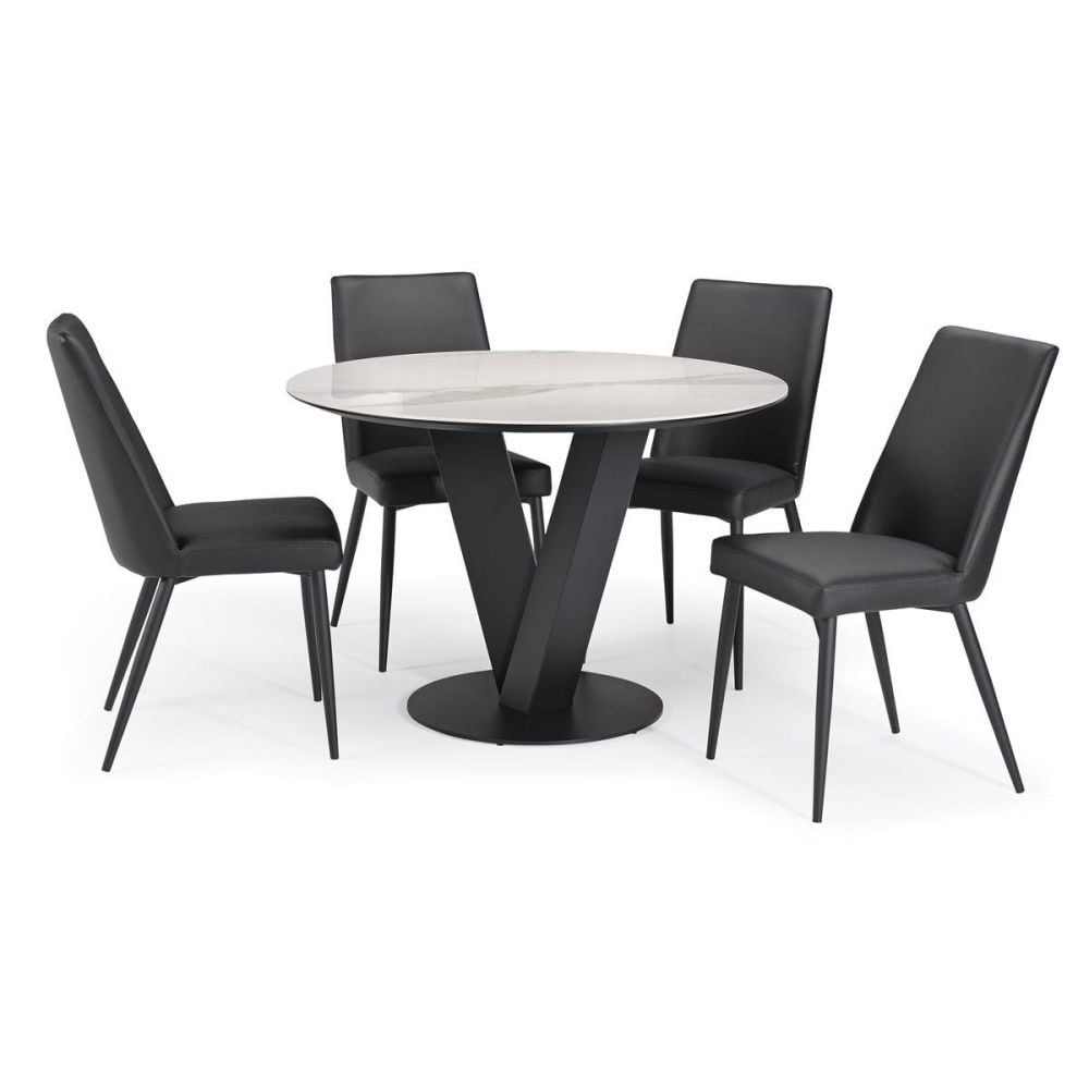 Sienna 1100 Round Dining Table