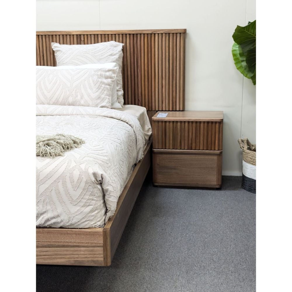 Tathra Timber Queen Bedroom Suite With Dressing Table Base