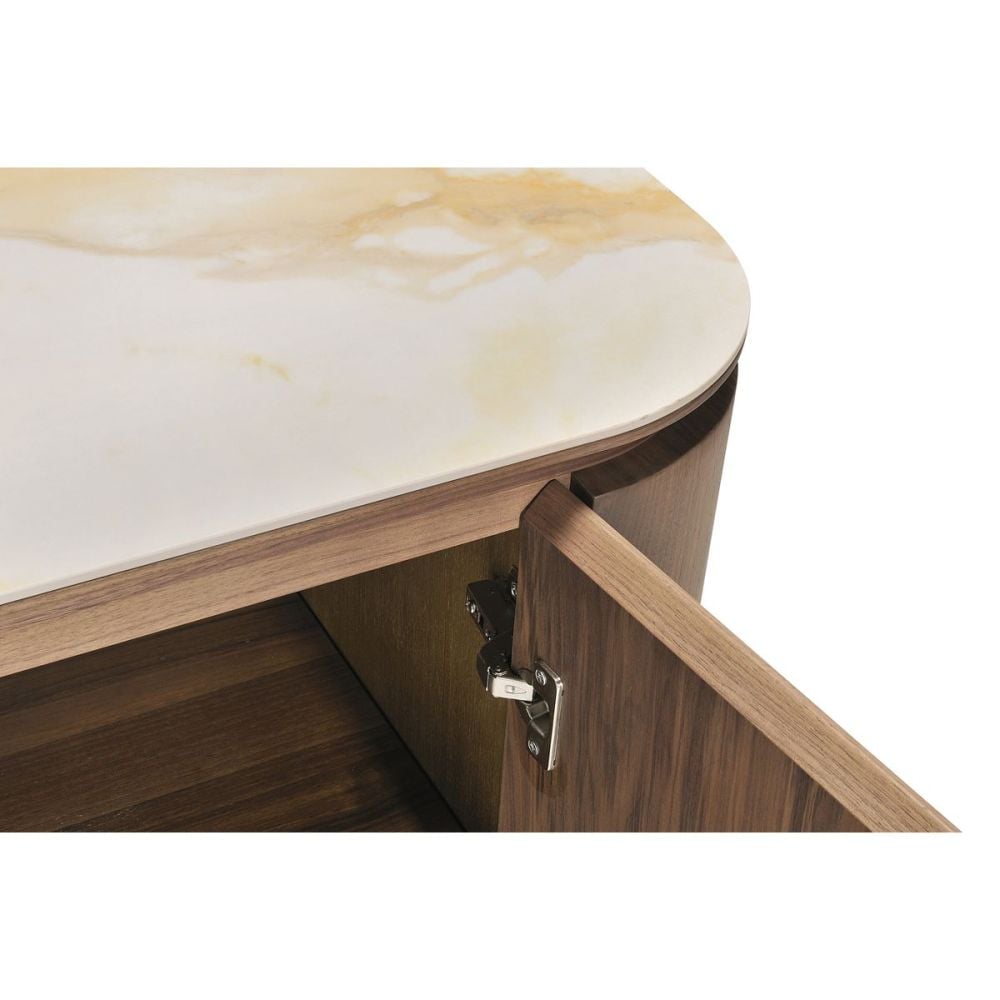 Verona 4 Door Buffet - Walnut