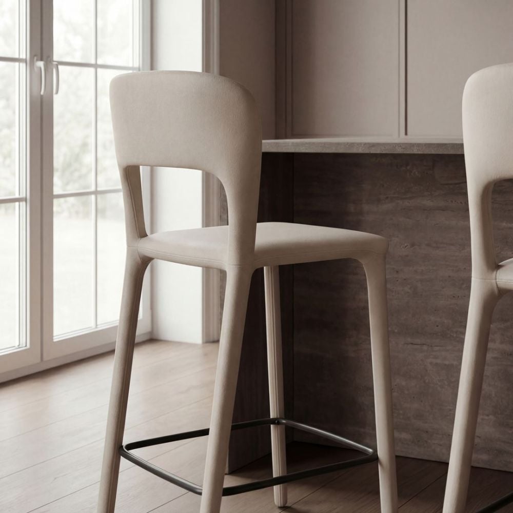 Vetra Barstool - Light Grey