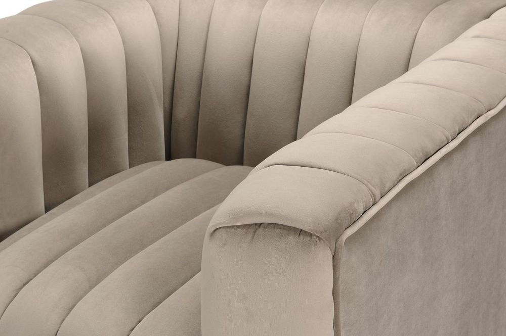 Westin Armchair - Beige Velvet