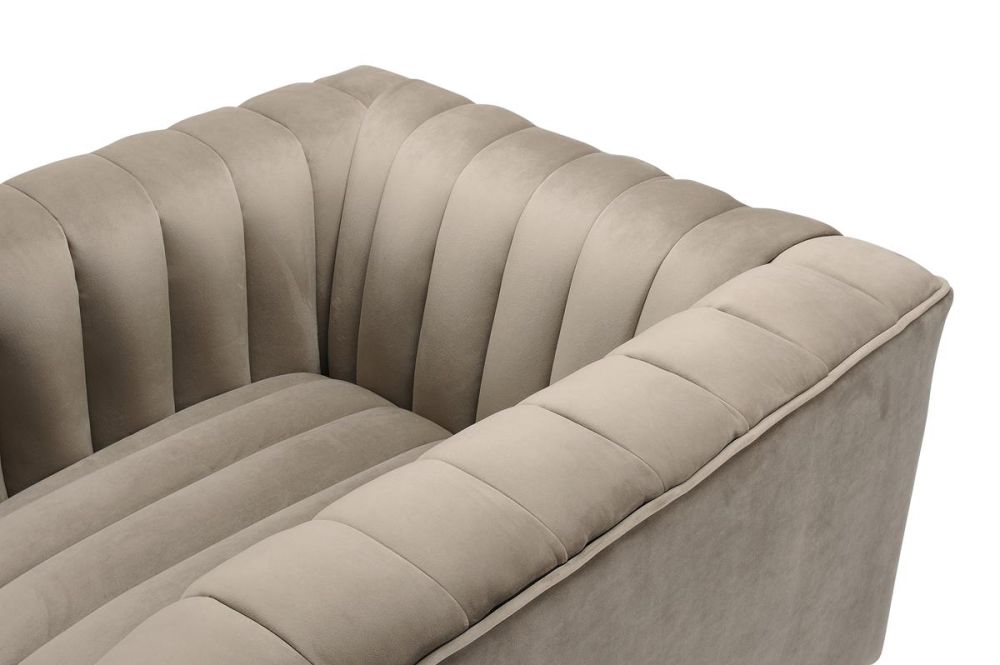 Westin Armchair - Beige Velvet