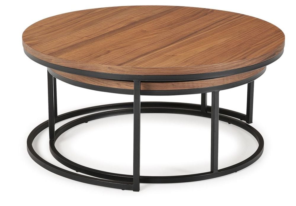 Zara Nest Of Tables - Walnut