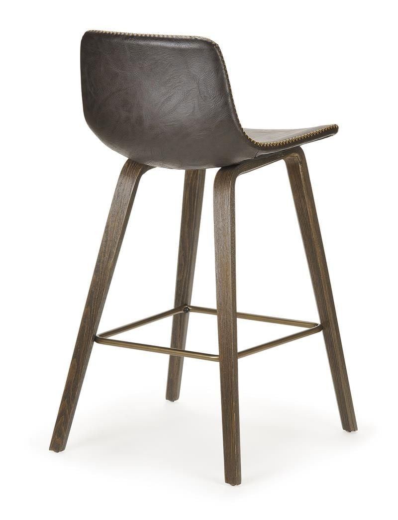 Ziggy Bar Stool - Brown PU